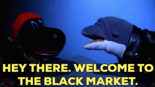 black market illegal drugs